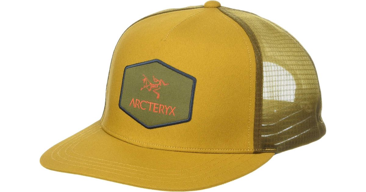 arcteryx hexagonal trucker hat
