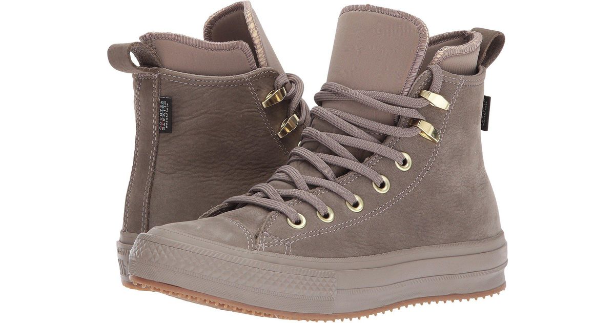 converse chuck taylor all star waterproof boot nubuck high top