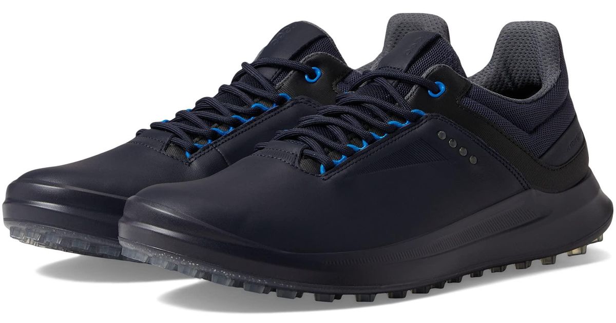 Ecco Golf Core Hydromax Golf Shoes in Blue for Men | Lyst