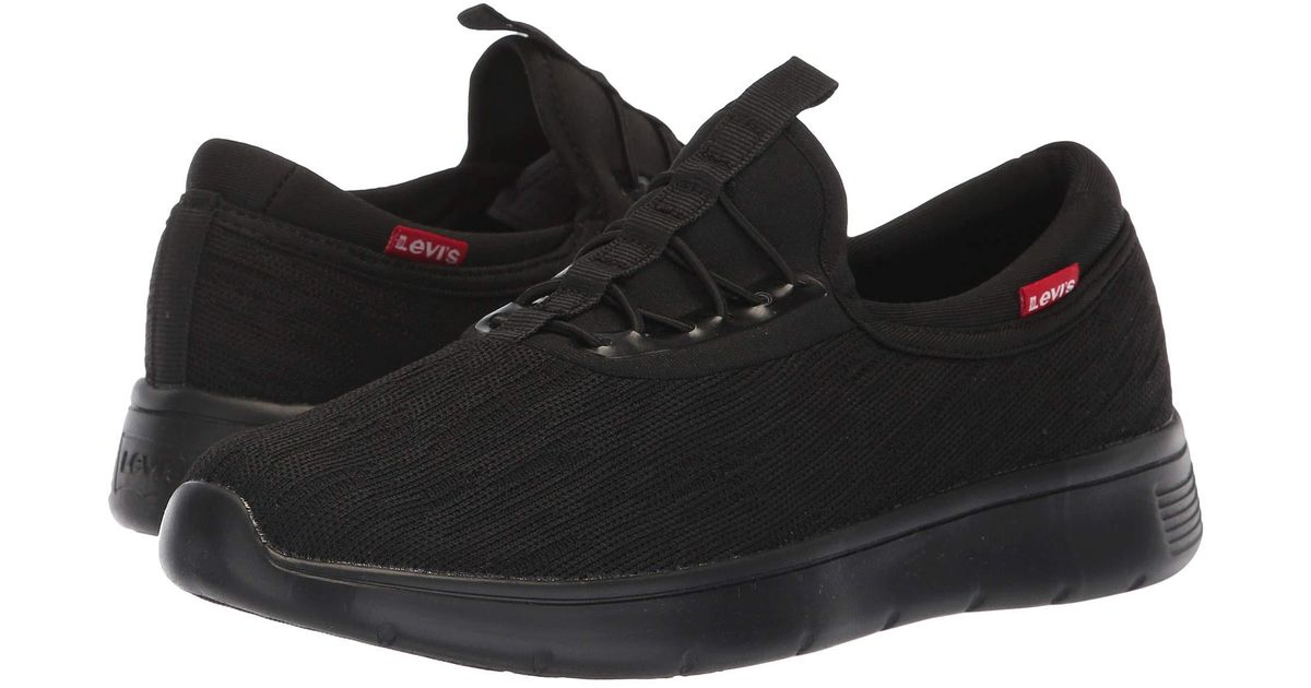 all black levis shoes