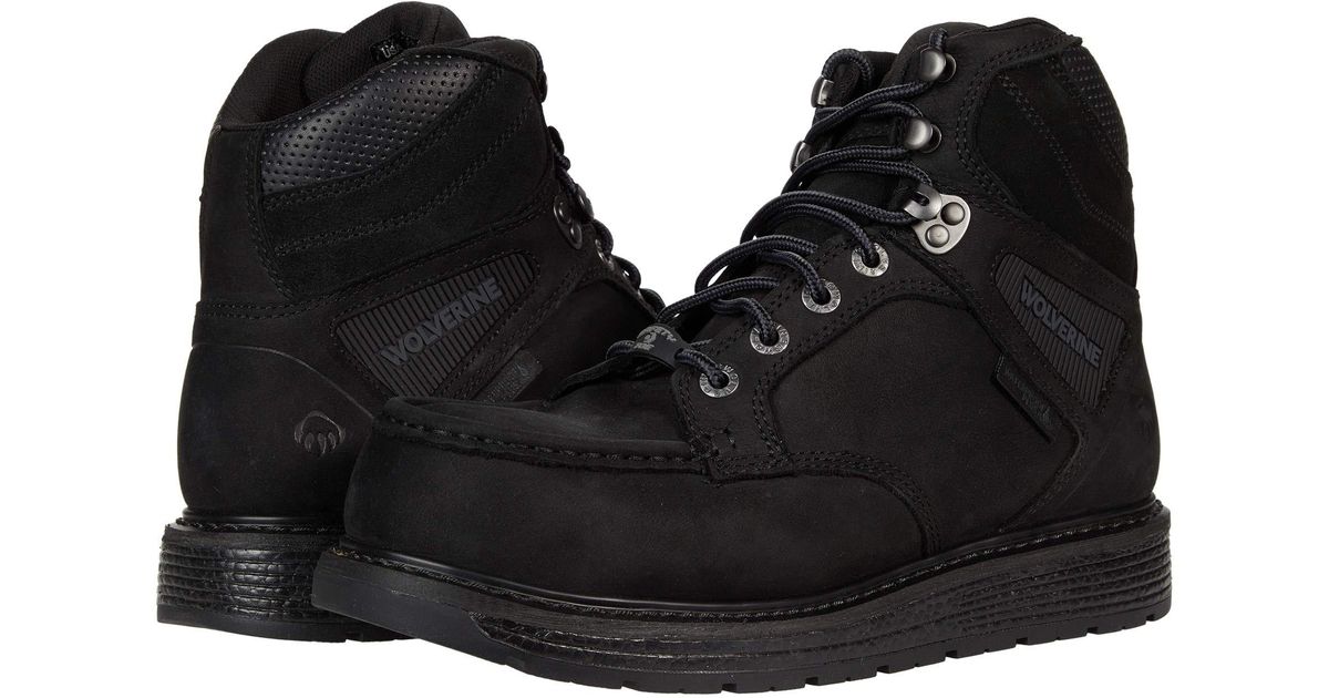 wolverine moc toe black