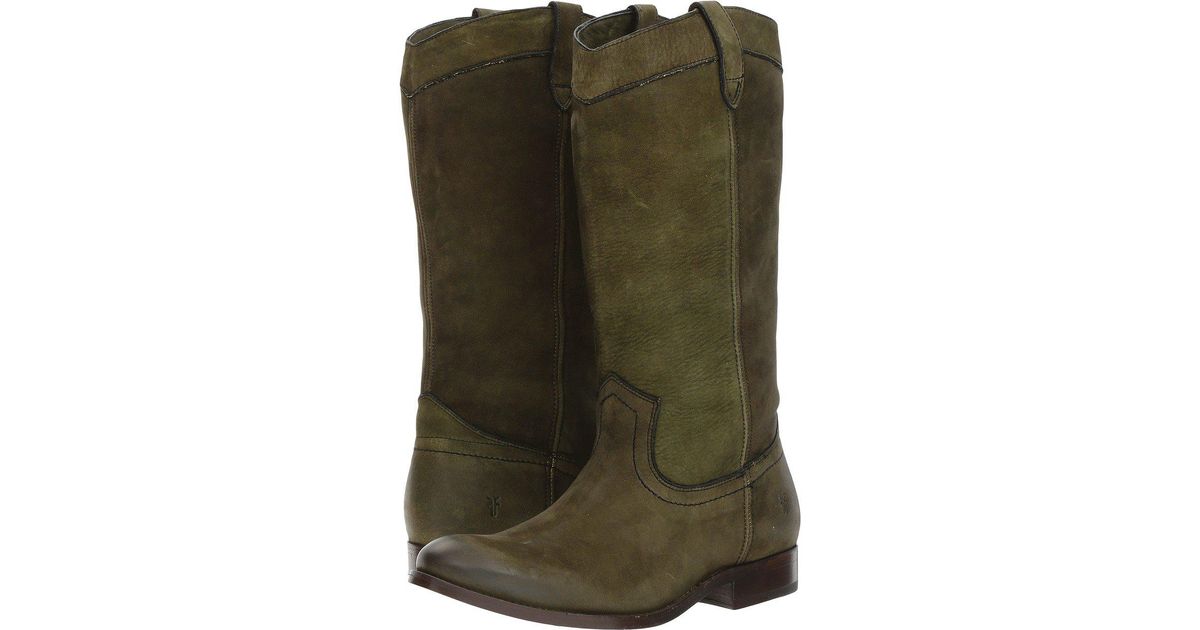 frye melissa pull up boot