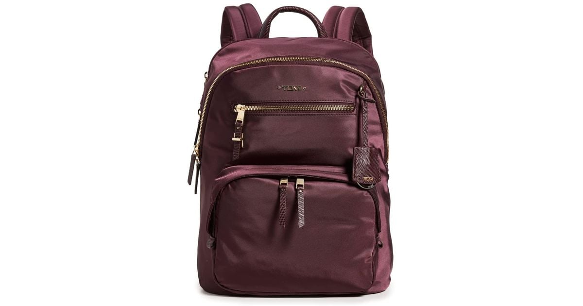 Tumi Synthetic Hilden Backpack in Burgundy (Red) Lyst