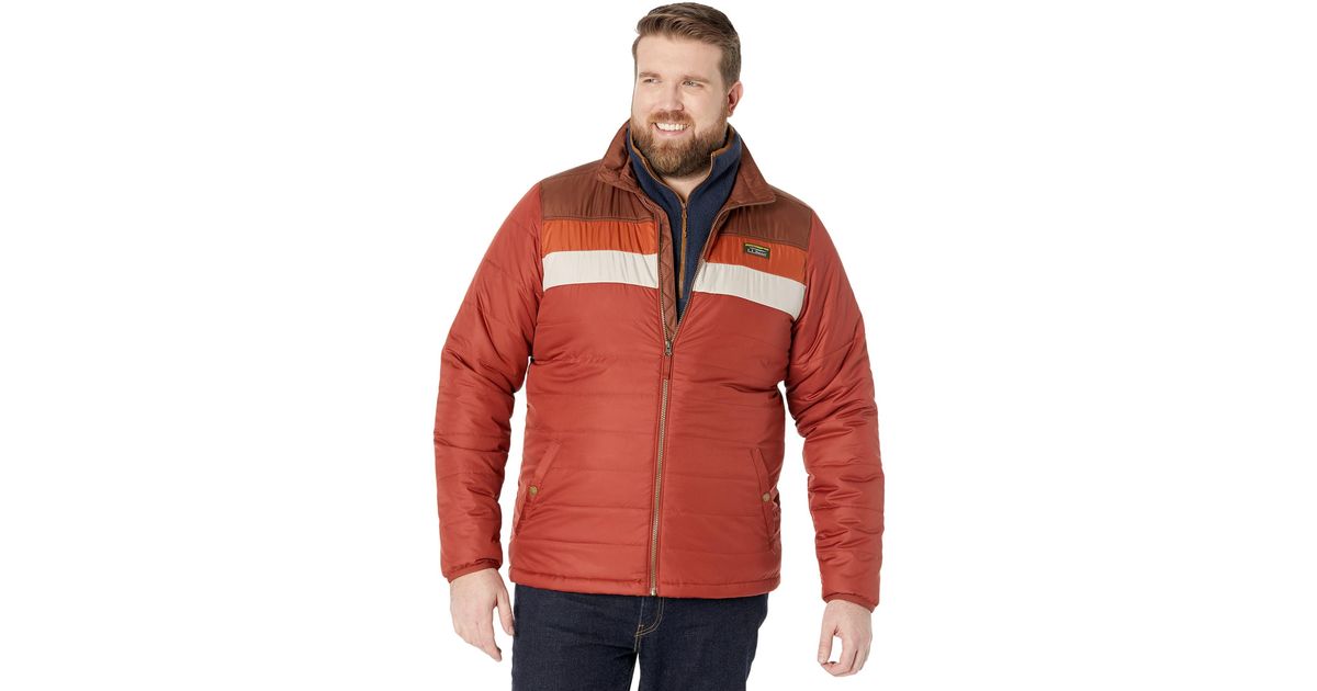 L.L. Bean Synthetic Mountain Classic Puffer Jacket Colorblock Tall