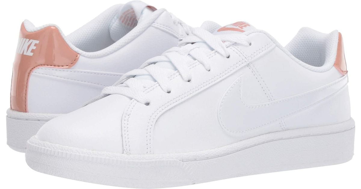 nike court royale sneakers white