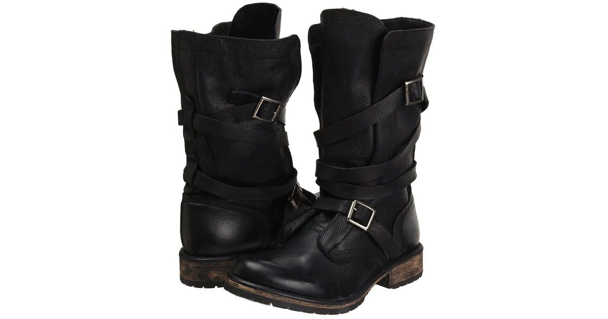 steve madden gratify black leather