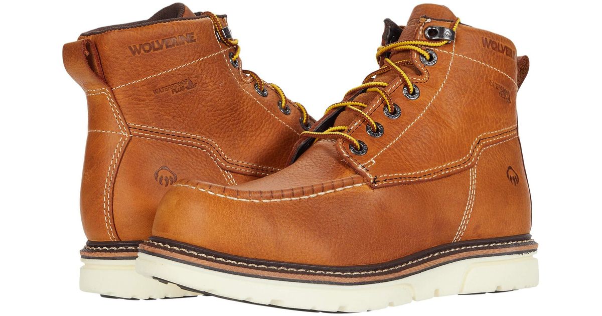 wolverine moc toe boots