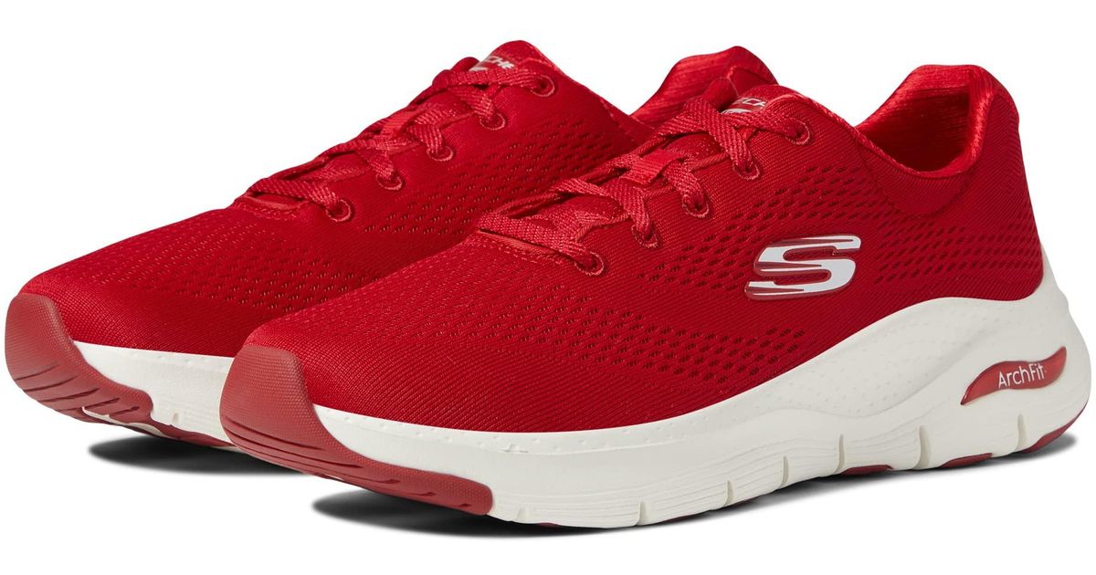 Skechers Synthetic Arch Fit Big Appeal in Red Lyst