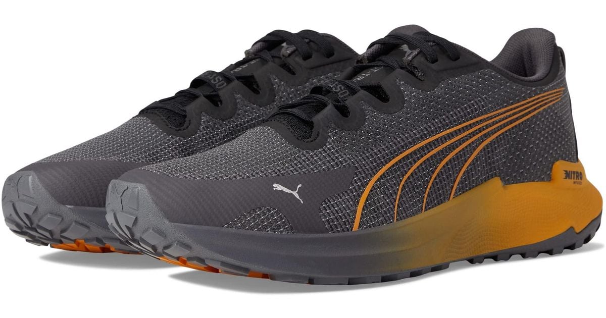 puma-fast-trac-nitro-in-gray-black-for-men-lyst