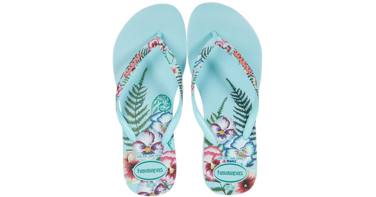 havaianas slim sensation ice blue