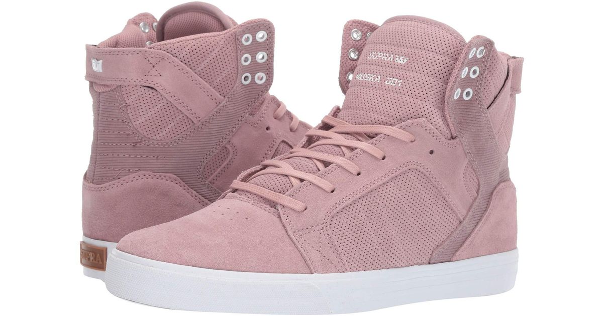 supra skytop mauve