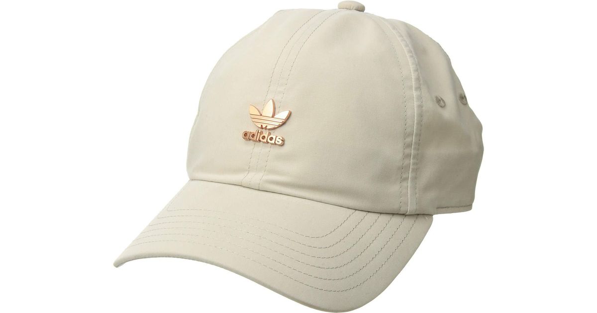adidas cap metal logo