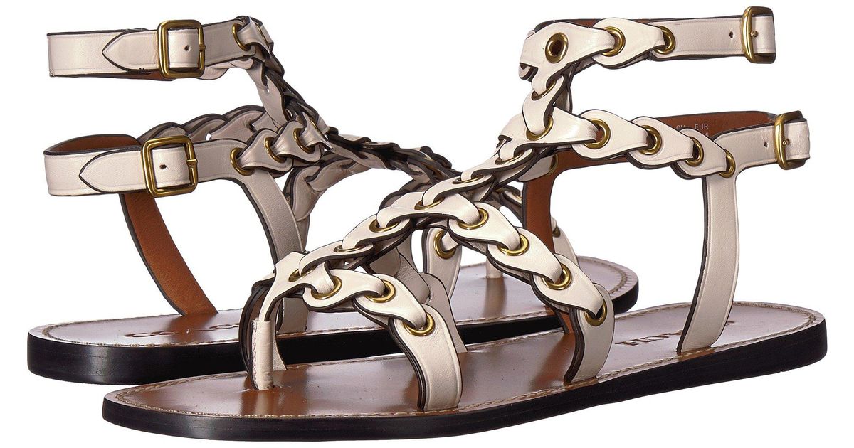 coach gladiator sandals