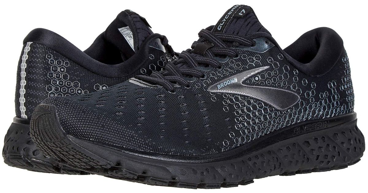 brooks glycerin 17 mens black