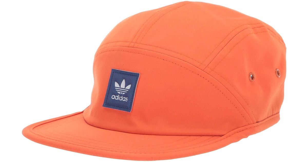 orange adidas hat