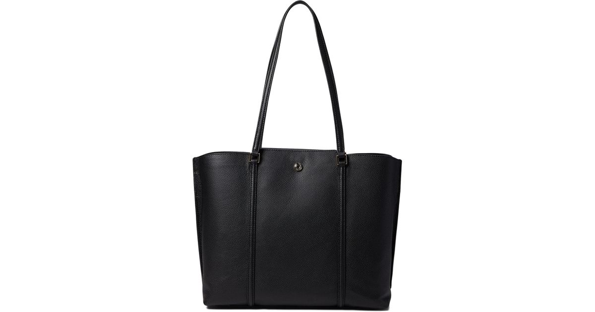 Cole Haan Leather Everyday Tote in Black Lyst