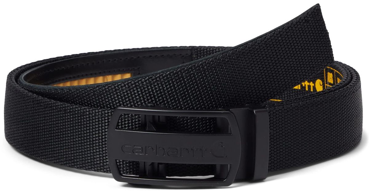 Carhartt Nylon Webbing Ratchet Belt in Black Lyst