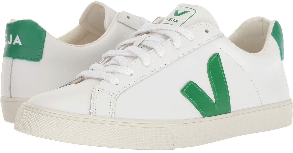 esplar leather white emeraude