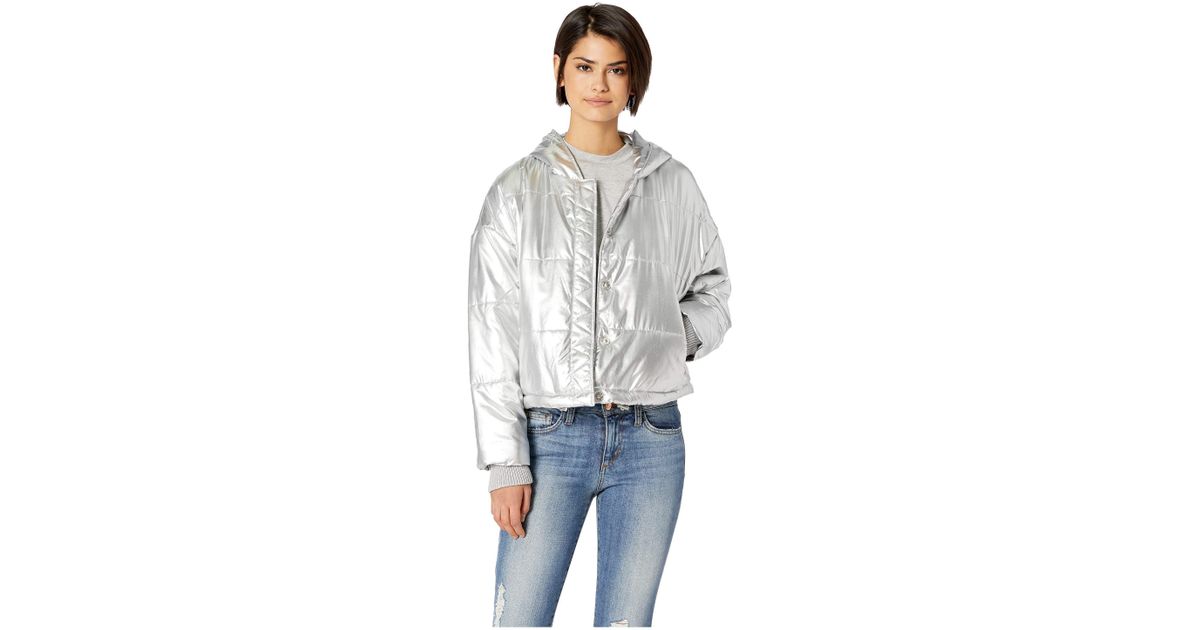 splendid hooded puffer jacket