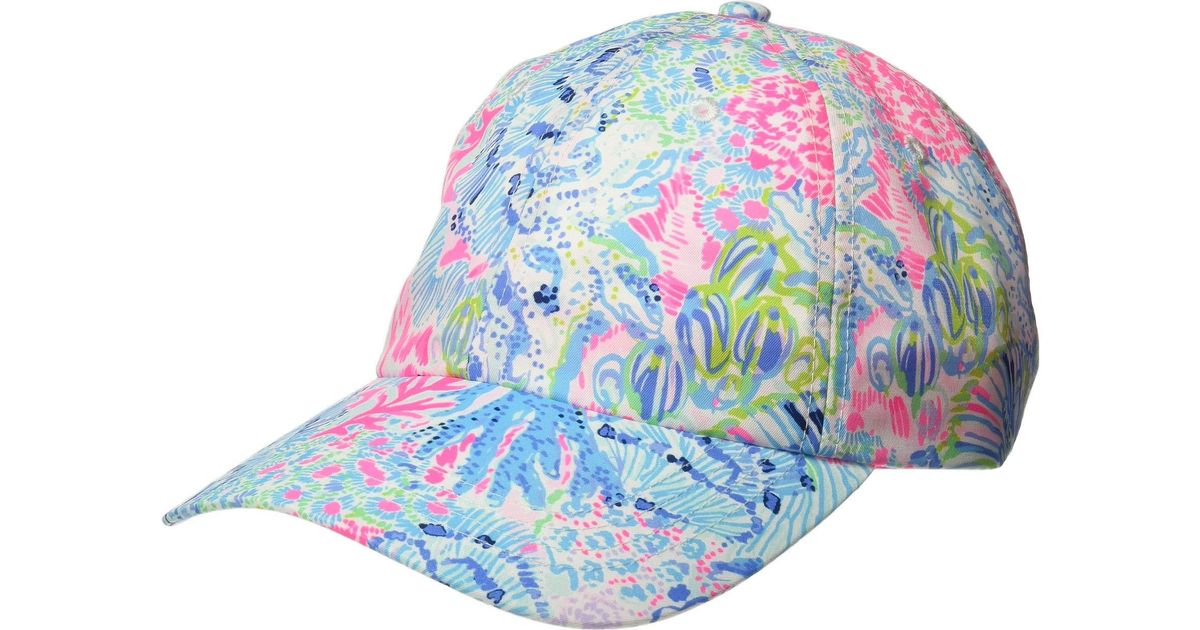 lilly pulitzer baseball hat