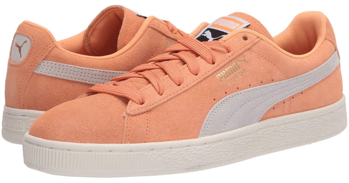 puma suede classic orange