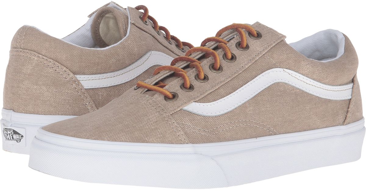 vans washed canvas old skool
