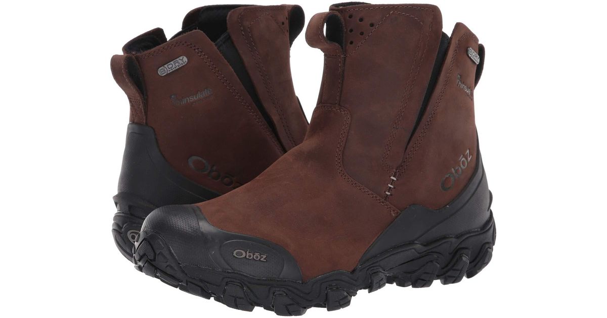 oboz men's big sky mid insulated waterproof boot