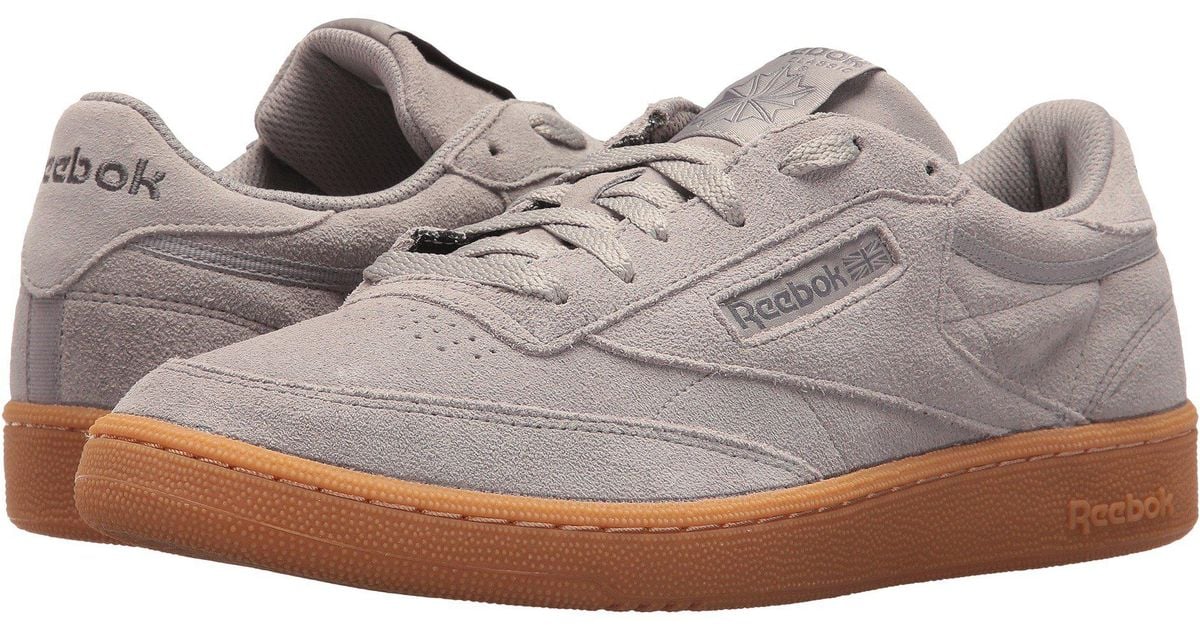 Club C Gs Sneaker 85 For Gray Reebok Men SVqzMpU