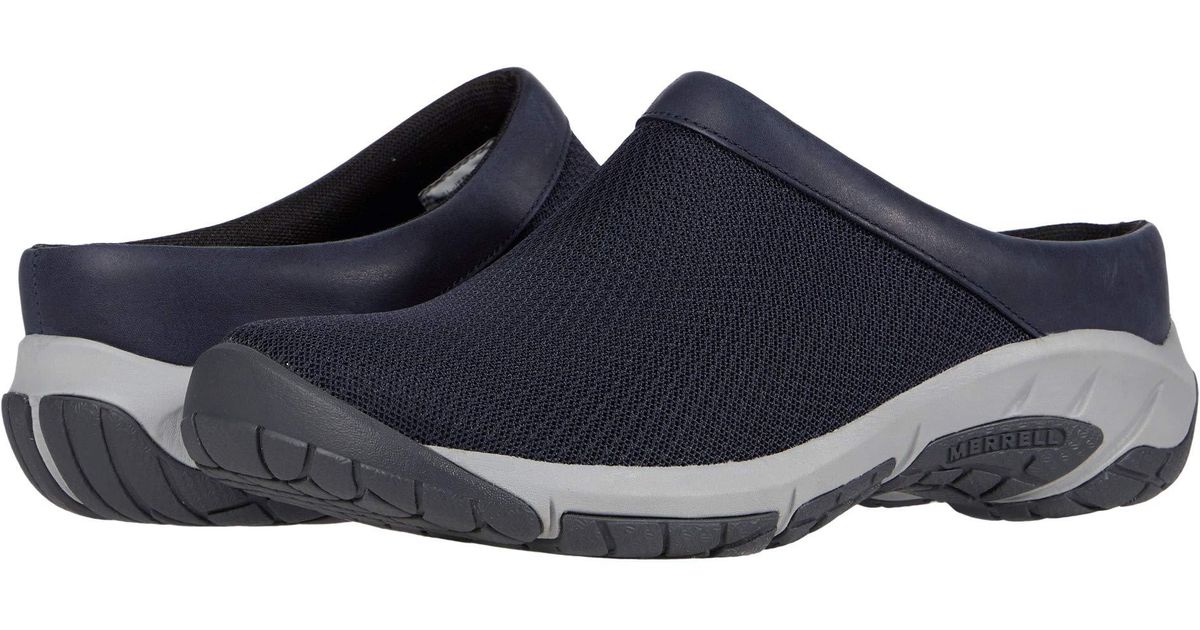 Merrell Leather Encore Breeze 4 in Navy (Blue) - Lyst