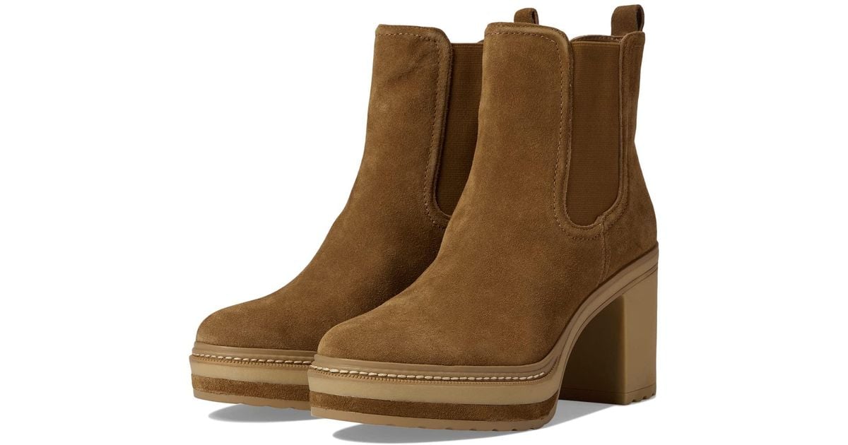 Steve Madden Lexa Bootie in Brown Lyst