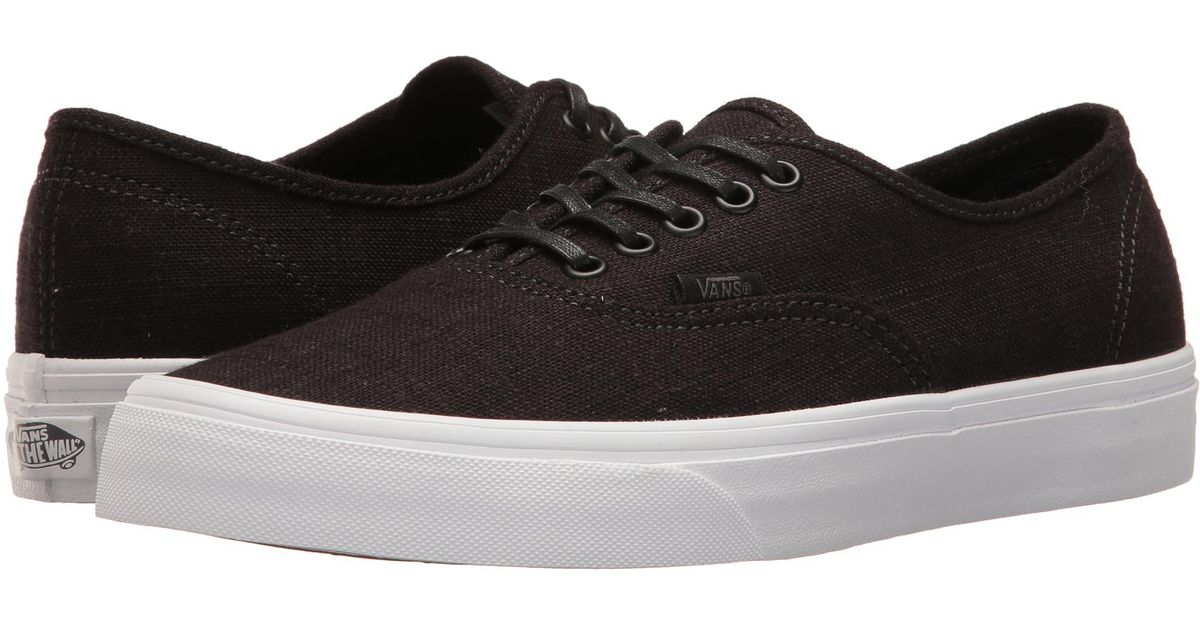 vans authentic hemp