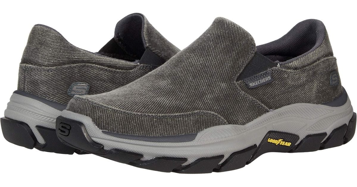 Skechers Synthetic Relaxed Fit Respected - Fallston in Gray for Men - Lyst
