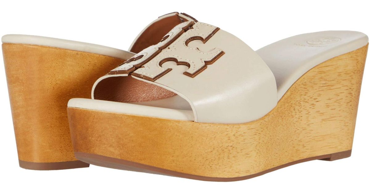 tory burch 80mm ines wedge slides