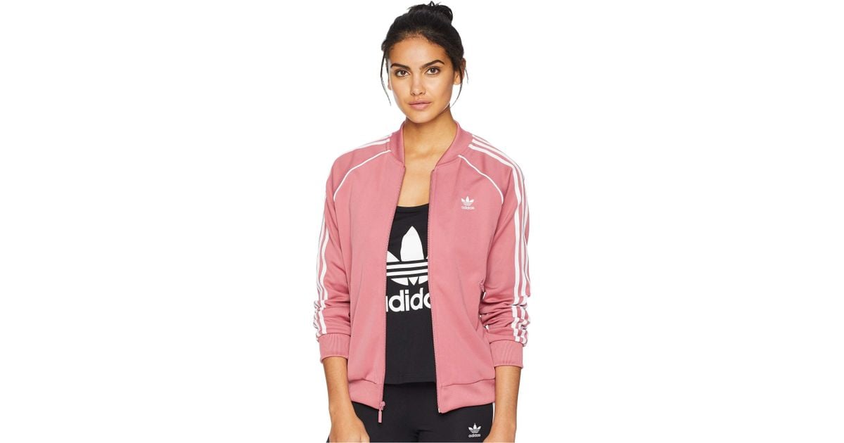 sst track jacket pink