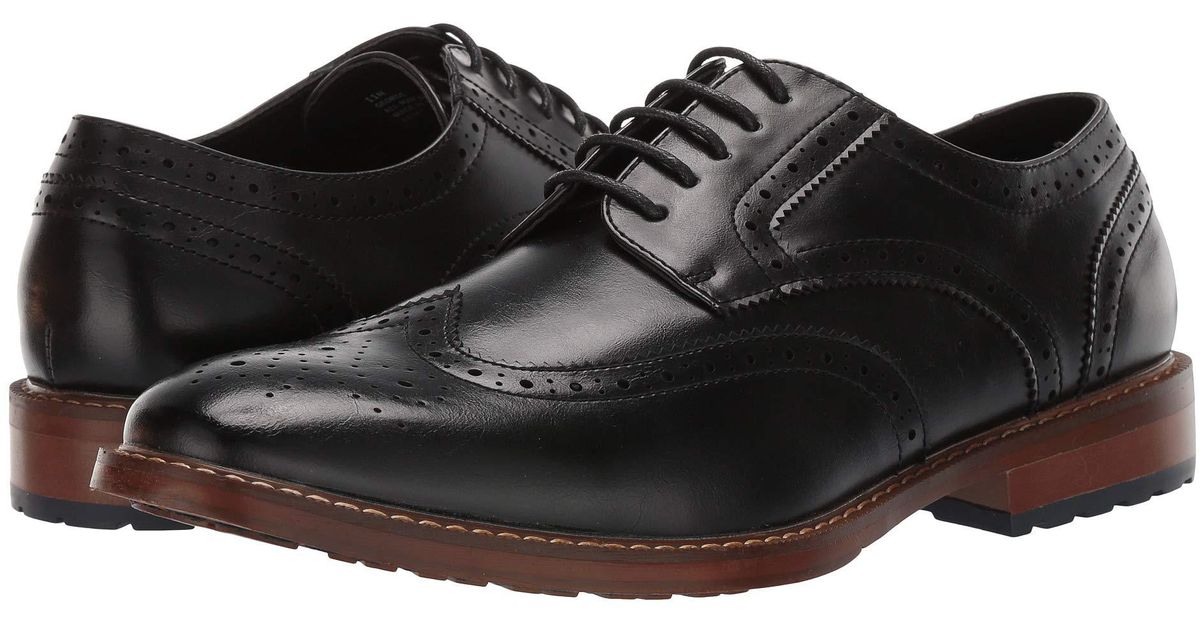 van heusen black shoes