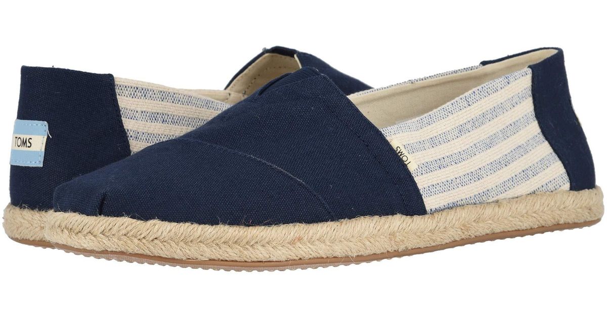 TOMS Rubber Alpargata in Navy (Blue) for Men - Save 31% - Lyst