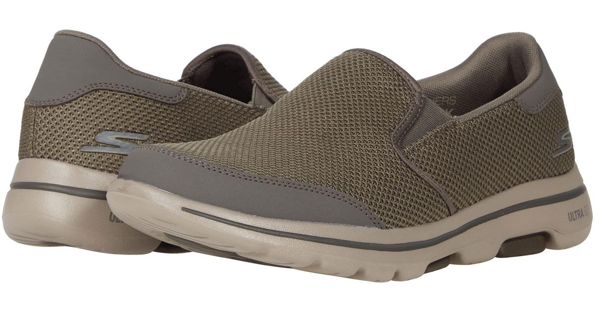 Skechers Gowalk 5-elastic Stretch Athletic Slip-on Casual Loafer Walking  Shoe Sneaker in Natural for Men | Lyst