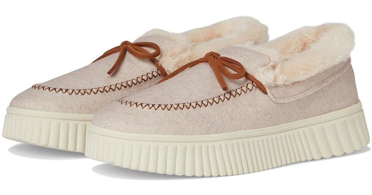 Skechers Cozy Ojai (Natural) Slippers in Black Lyst