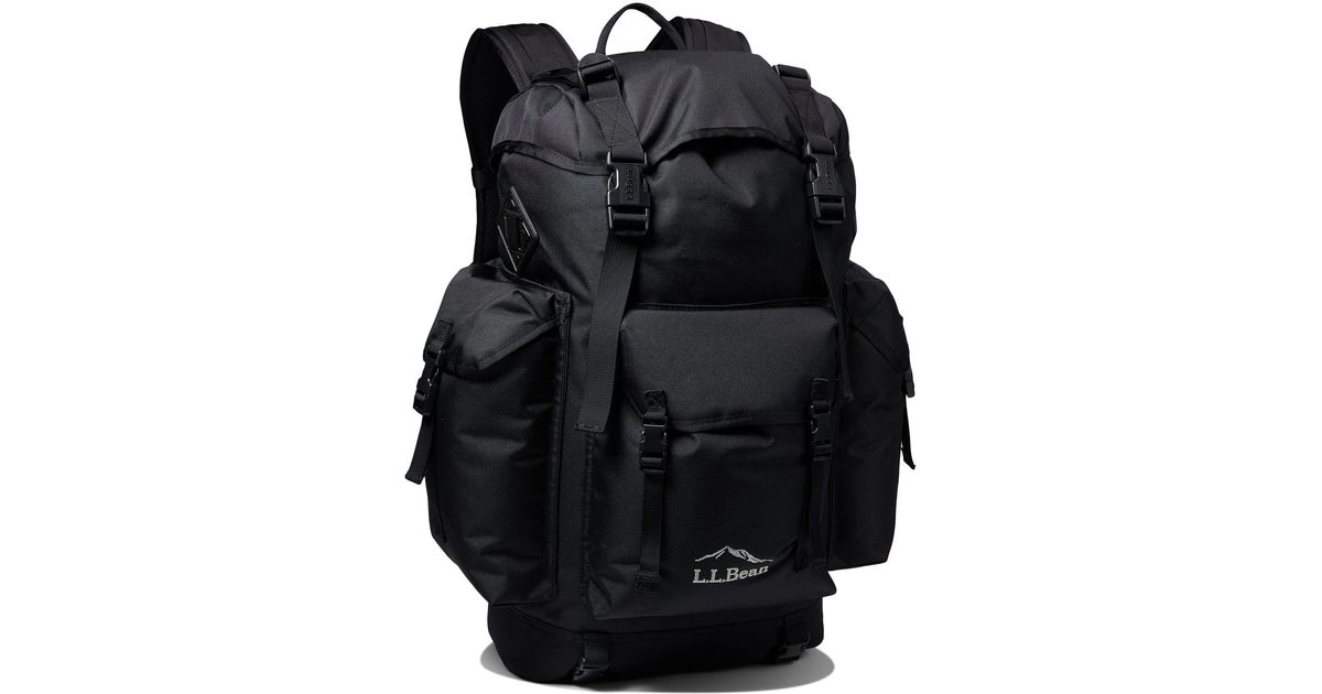 L.L. Bean Continental Rucksack in Black Lyst