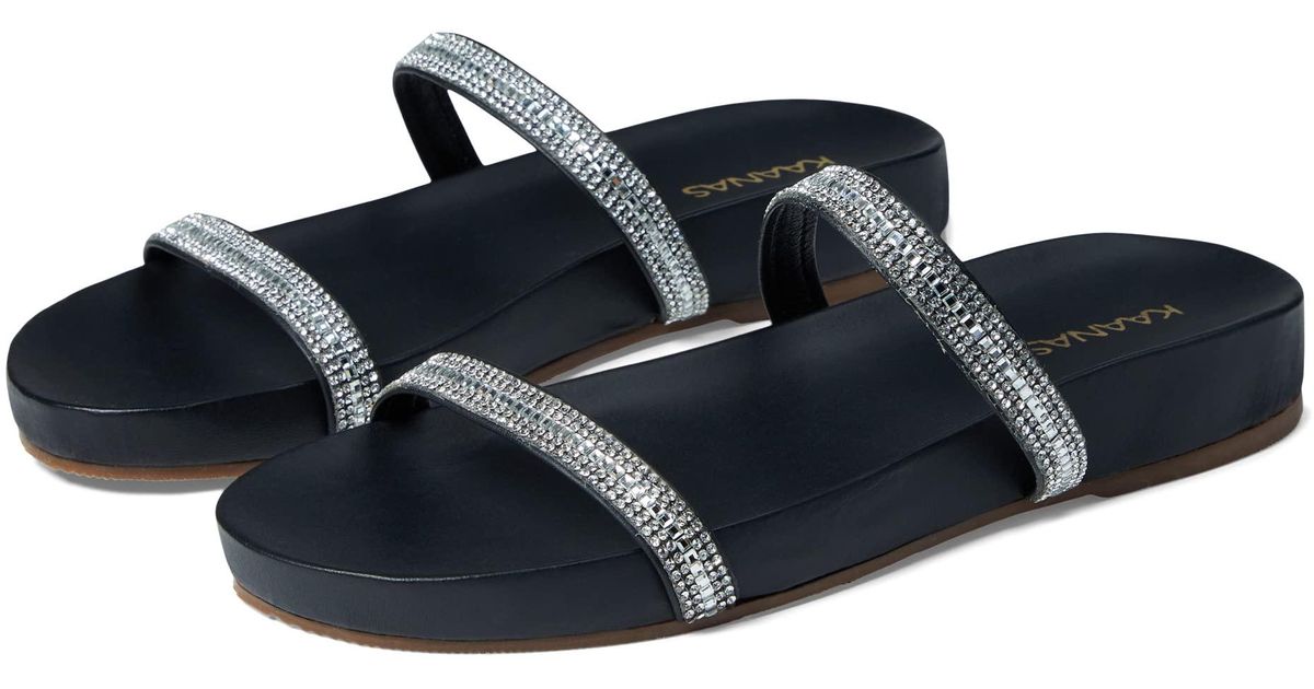 kaanas binjai double braid leather heel