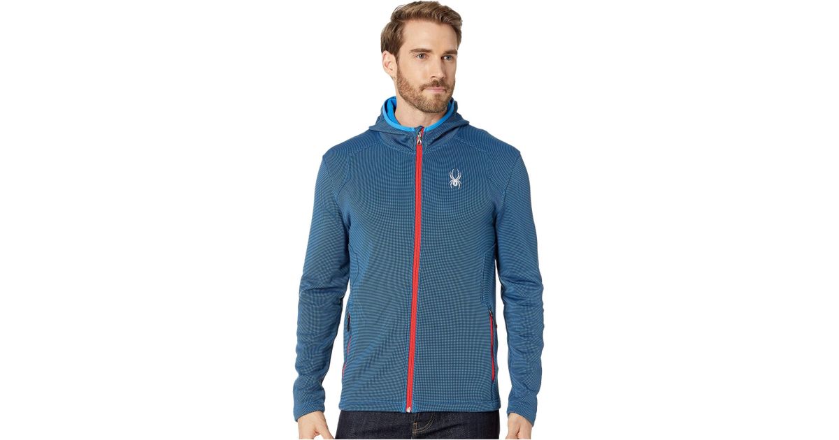 spyder men's chambers full zip jacket