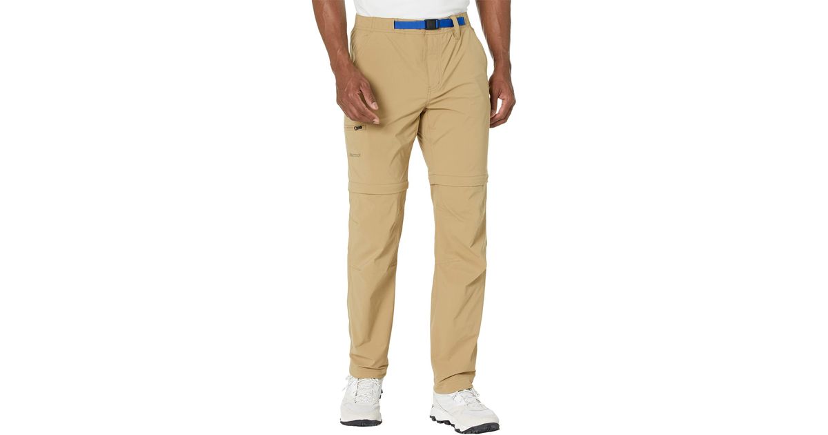 Marmot Synthetic Arch Rock Convertible Pants in Brown for Men | Lyst