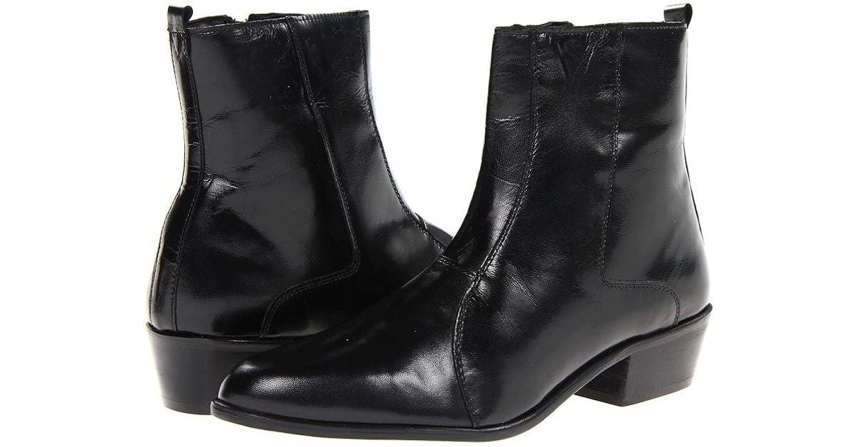 Stacy Adams Santos Cognac Leather Dress Boot