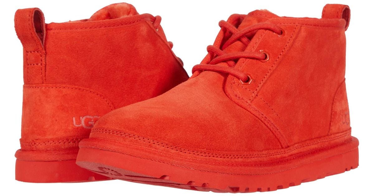 orange ugg boots