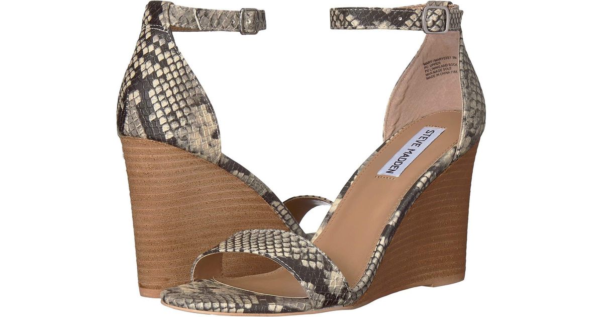 steve madden mary wedge sandal