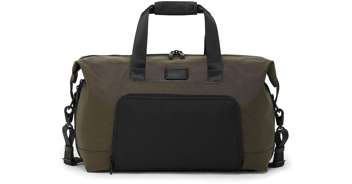 Tumi Alpha 3 Double Expansion Travel Satchel in Black Lyst