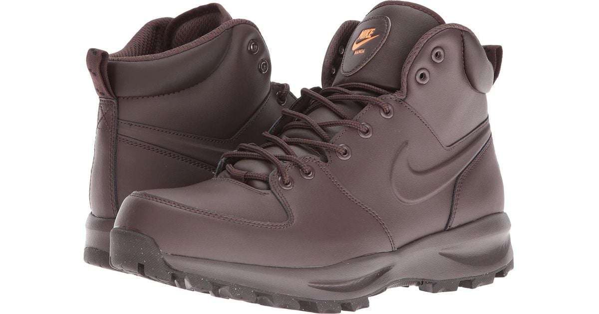 Nike Manoa Leather in Brown for Men | Lyst