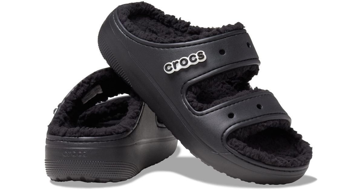 classic cozzzy sandal black