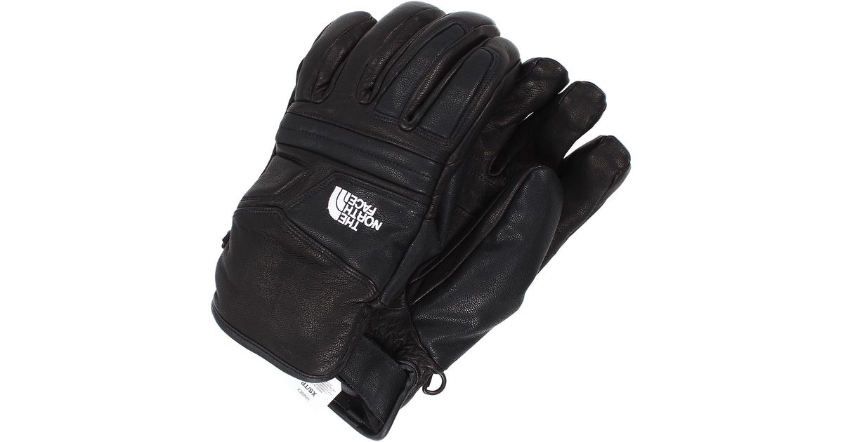 north face leather gloves