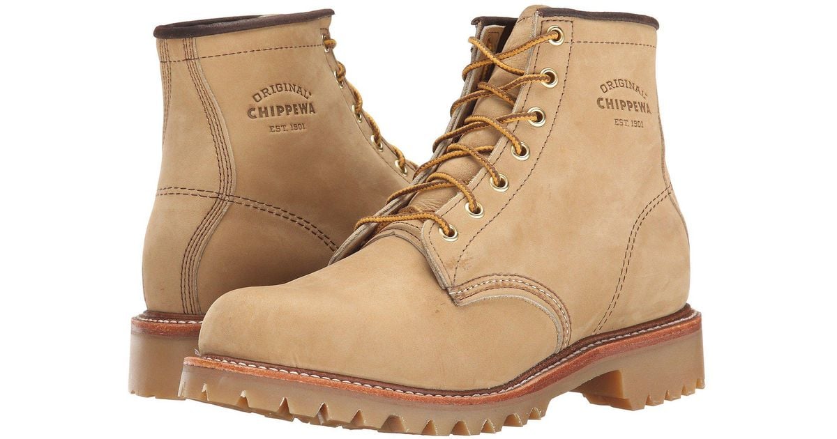 chippewa nubuck boots
